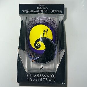 New‎ in box the nightmare before Christmas collectible 16oz glass